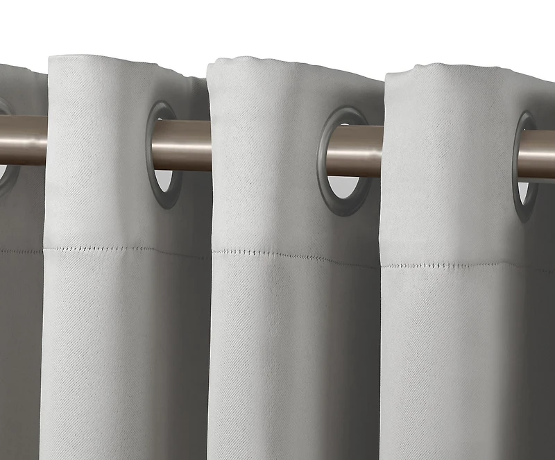 Solid Blackout Grommet Window Panel