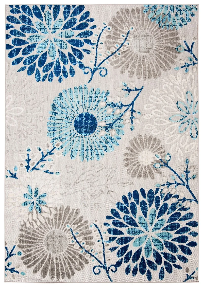 Safavieh Cabana Garnet Floral Outdoor Area Rug
