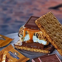GHIRARDELLI Milk Chocolate Caramel Squares, 151-Gram Bag