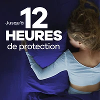 Always Infinity FlexFoam Pads for Women, Size 4, Overnight Pad with Wings, Unscented, 38 Count
