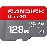 Carte microSDXC™ UHS‑I SANDISK Ultra® GO 128Go