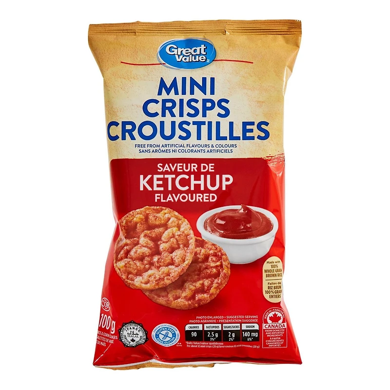 Great Value Ketchup Flavoured Mini Crisps