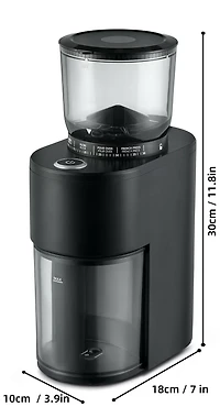 Mainstays Burr Grinder, Black