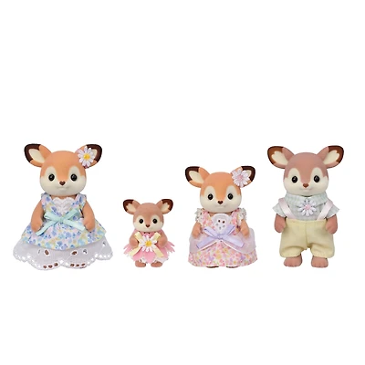 Calico Critters Deer Family, Set of 4 Collectible Doll Figures