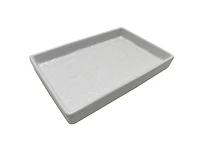Ensemble de salle de bain Mainstays de 16 pièces à fleurs bleues – Rideau de douche en tissu avec tapis, crochets, distributeur de savon et plateau