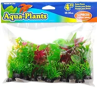 Penn-Plax Aqua-Plants Aquarium Decorations - Natural Betta Plants - 4"