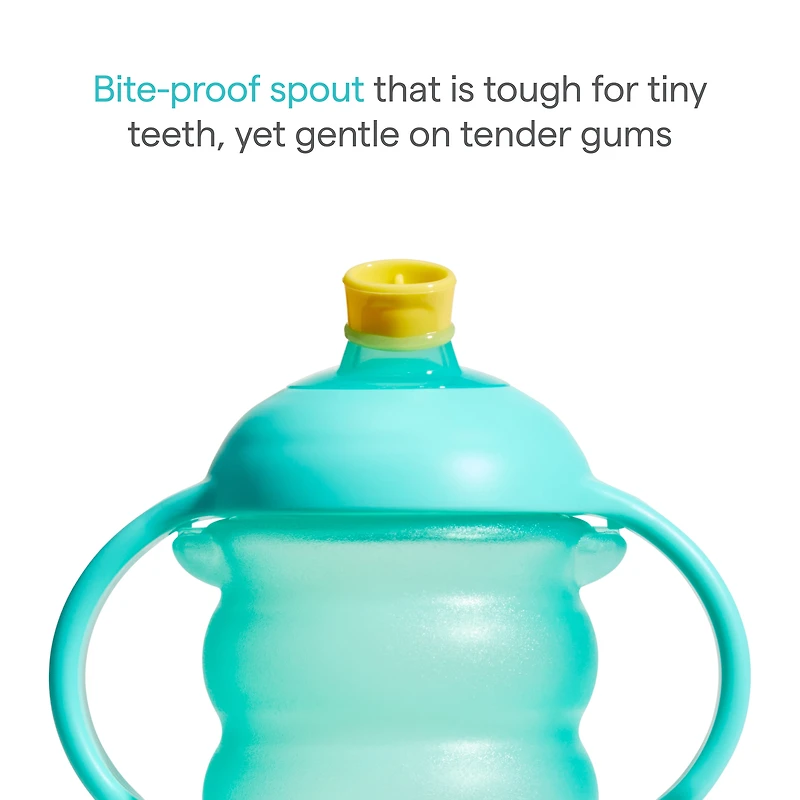 8oz Lock Bite Proof Trainer Cup Blue