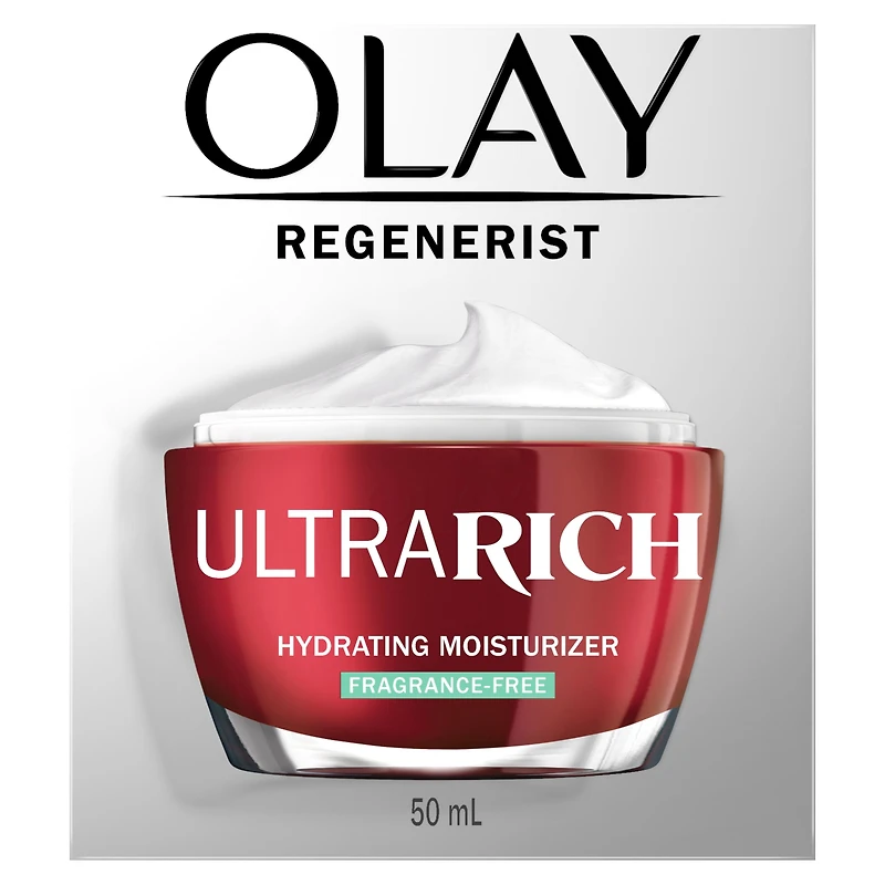 Olay Regenerist Ultra Rich Face Moisturizer, Fragrance-Free