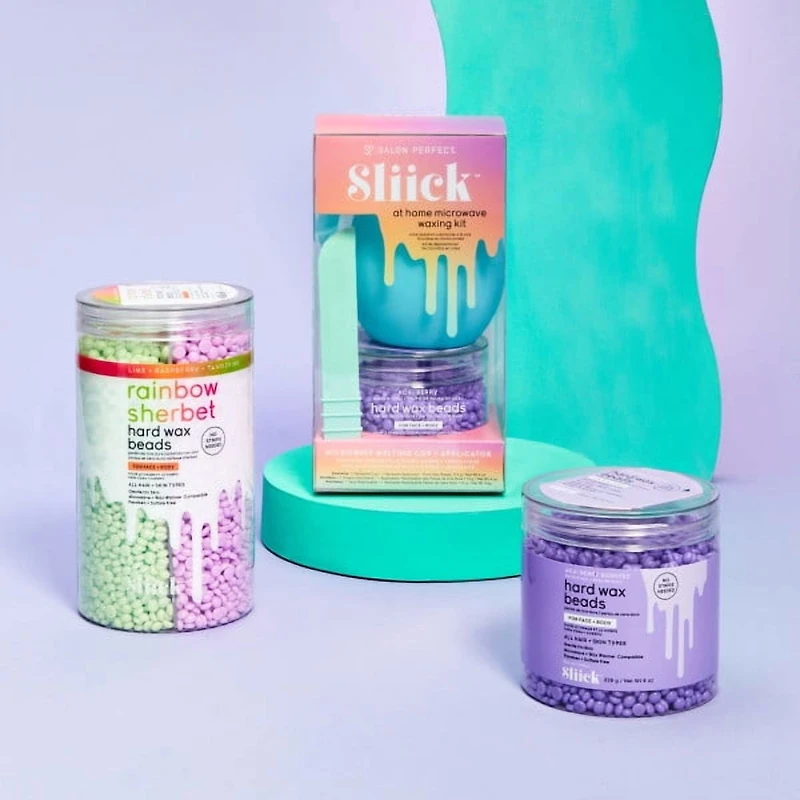 Salon Perfect Sliick - Rainbow Sherbet Hard Wax Beads - 15Oz