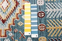 ECARPET Washable Southwestern Area Rug & Runner for Hallway, Living Room