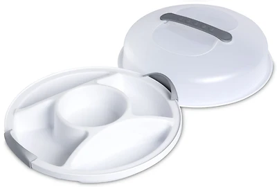 Sterilite White Snack Server