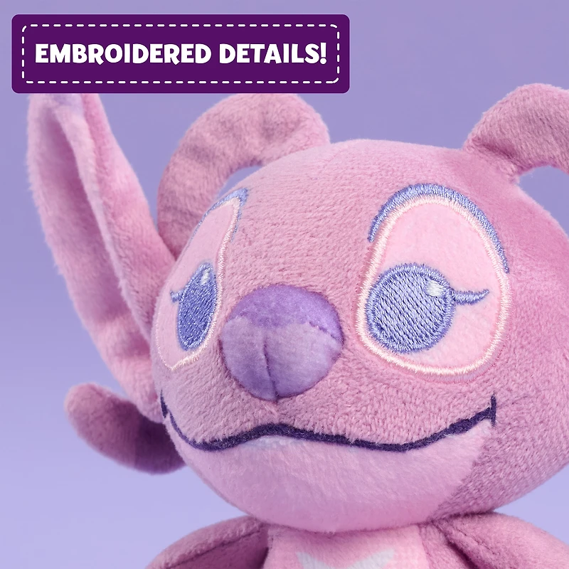 Peluche Disney Stitch & Angel perchée sur l’épaule, idéale pour les fans et les collectionneurs