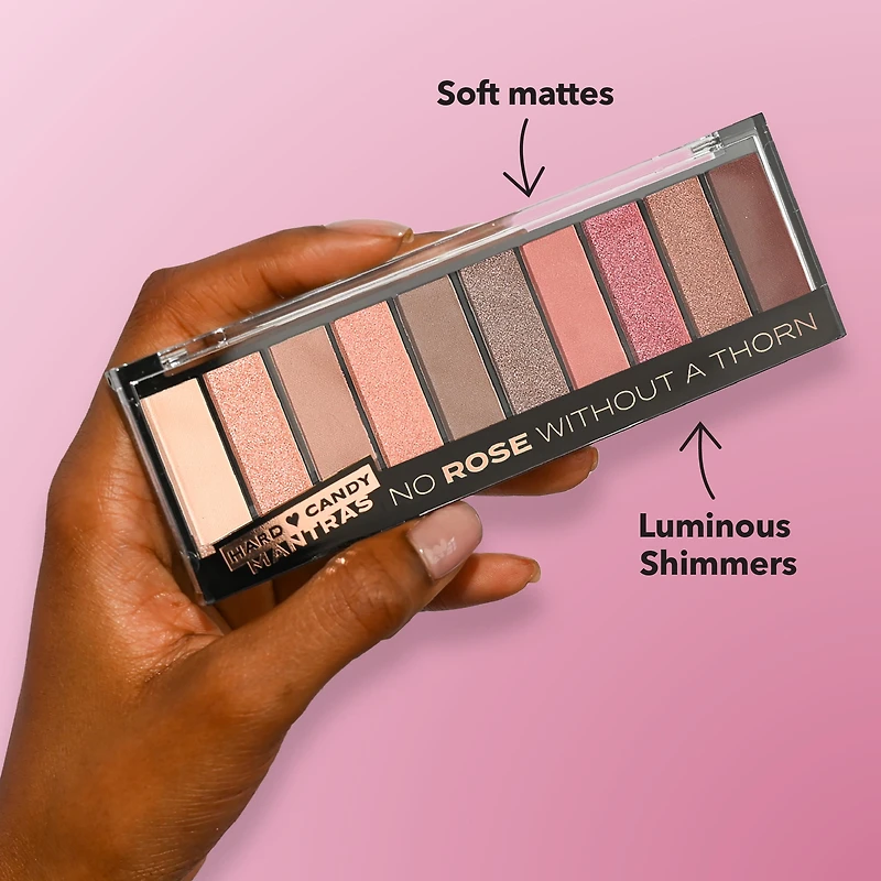 Hard Candy, Top Ten Eyeshadow Palette, 10 Long-Lasting Shades