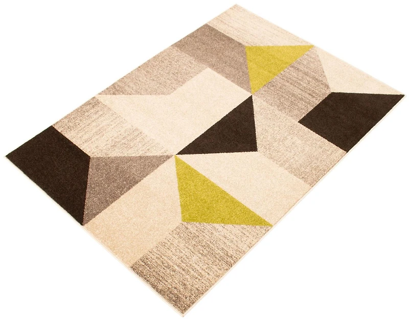 ECARPET Geometric Area Rug, Indoor Carpet for Living Room Bedroom Harlow Collection