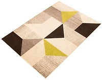 ECARPET Geometric Area Rug, Indoor Carpet for Living Room Bedroom Harlow Collection