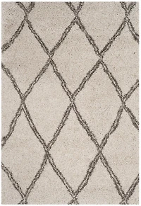 SAFAVIEH Hudson Adella Geometric Diamonds Shag Area Rug