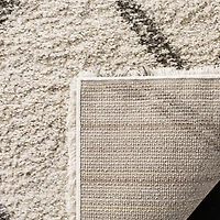 SAFAVIEH Hudson Adella Geometric Diamonds Shag Area Rug