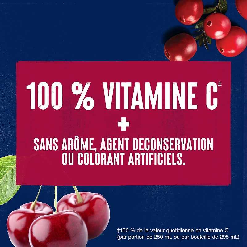 Ocean Spray Cran-Cherry ® Cocktail de Canneberges et de Cerises 1.89L
