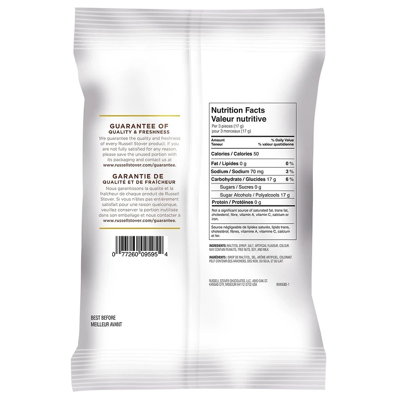 Russell Stover No Sugar Added Butterscotch Hard Candy, 150-Gram Bag