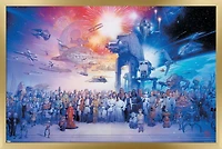 Star Wars: Saga - Galaxy Wall Poster, 22.375" x 34"