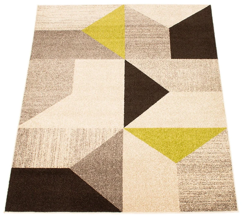 ECARPET Geometric Area Rug, Indoor Carpet for Living Room Bedroom Harlow Collection