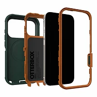OtterBox Étui Defender Pro MagSafe avec Contrôle de la Caméra Coopersmith (Vert) pour iPhone 17 Pro
