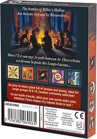 Werewolves/Loups-Garous (English & French Version) – Board/Card Game by Zygomatic | 8 to 18 Players | Family Party Game | 40-Minute Playtime | Ages 10+