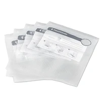 FoodSaver Reusable Vacuum Zipper Bags, Quart-Size (946 mL), 18 Pack