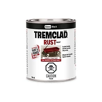 Rust Oleum Tremclad Oil-Based Rust Paint in Gloss Black, 946 ml