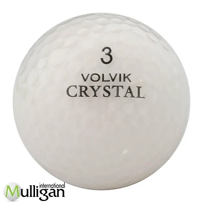 Mulligan - 60 Volvik Crystal 1st Generation 5A/4A Recycled Used Golf Balls, Mix