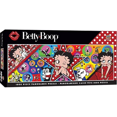 Masterpieces Puzzle Company Betty Boop Panoramic 1000 Piece Panoramic Jigsaw Puzzle