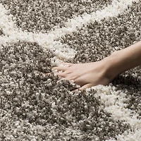 Safavieh Hudson Aline Tapis Géométrique Shag