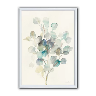 Designart Feuilles d'eucalyptus I Art mural encadré