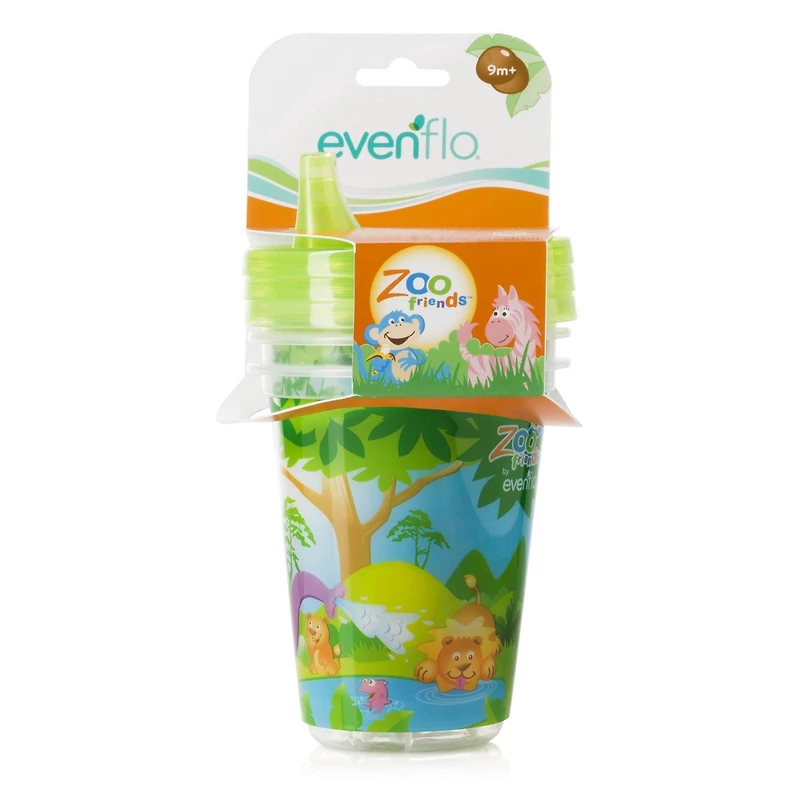 Zoo Friends Gobelets à Bec Pratiques
