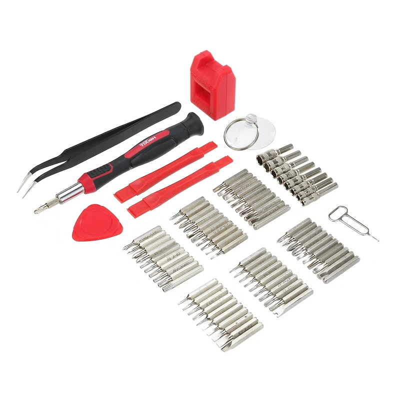 Trousse d’outils de précision Hyper robuste de 78 pièces avec tournevis magnétique, embout de taille Standard, embout en acier CR-V