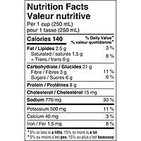 Campbell's® Chunky® Côte de Boeuf avec Légumes Soupe Prête à Servir, Stable à l'Entreposage