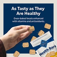Blue Buffalo Health Bars Crunchy Dog Biscuits, Bananas & Yogurt Dog Biscuits