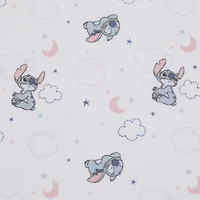 Disney Stitch 2pk Muslin Swaddle, 100% Cotton, Blue, Infant Boy