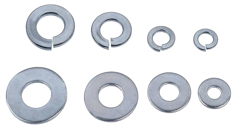 Rondelle Hardware Essentials en zinc assortie