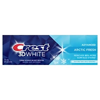 Crest 3D White Advanced Teeth Whitening Toothpaste, Arctic Fresh