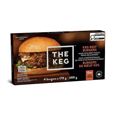 The Keg Burgers de Bœuf 680 g