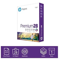 Papier HP Premium28, format lettre, 28 lb, 500 feuilles
