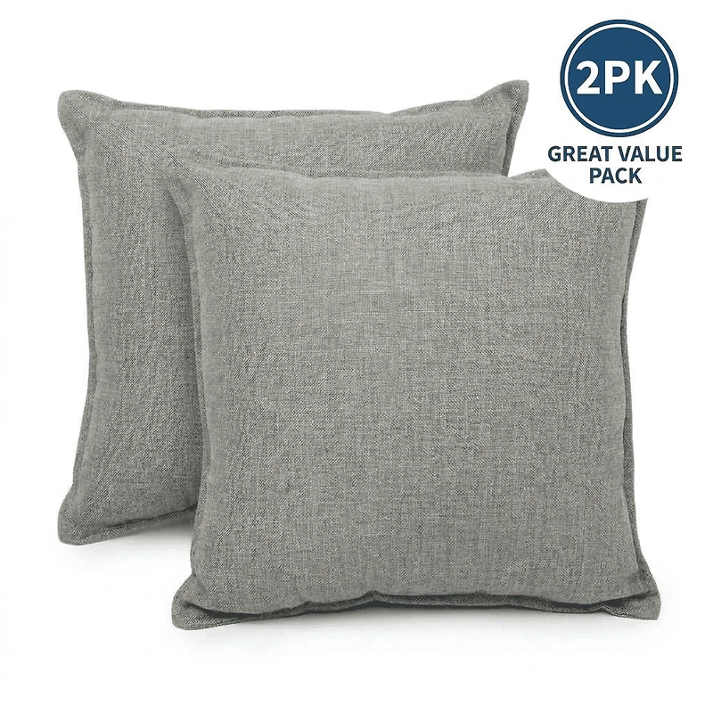 Pack de 2 Coussins Anko Kira Gris