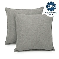 Pack de 2 Coussins Anko Kira Gris