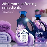 Downy Ultra Soft Plus Fresh Fabric Softener Liquid, Calm, Lavender and Vanilla Bean, Downy Fabric Softener, Laundry Softener 138WL