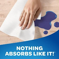 SpongeTowels Ultra Paper Towel, Choose-A-Size Sheets, 2 Rolls