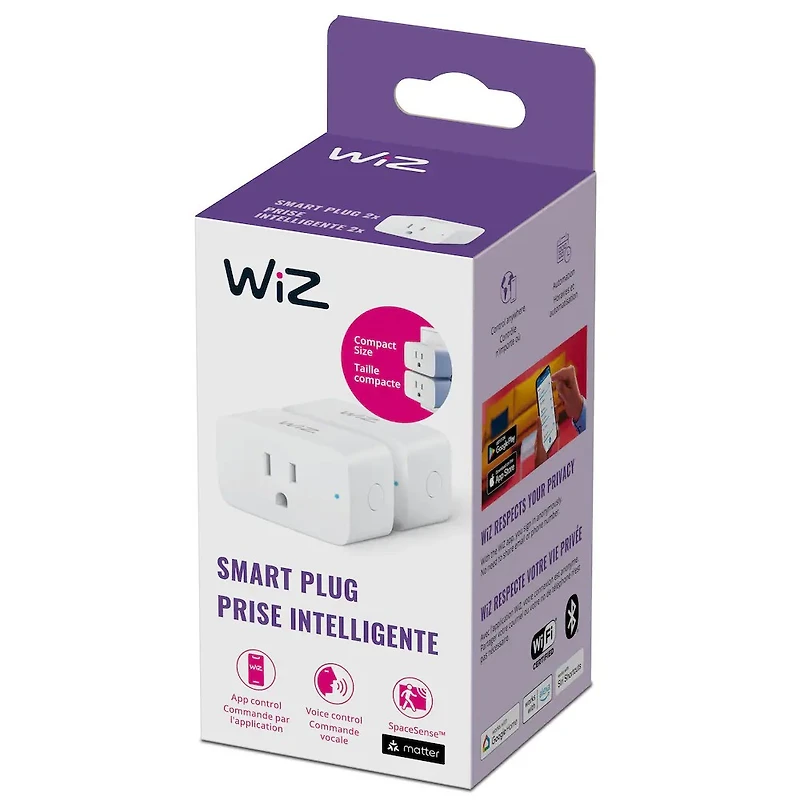 WiZ Smart Plug (2-Pack)