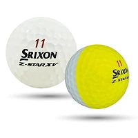 Mulligan - 12 balles de golf récupérées Srixon Z-Star Divide Pristine , jaunes