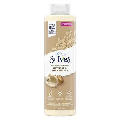 St. Ives Nettoyant pour le Corps à l'Avoine et au Beurre de Karité
