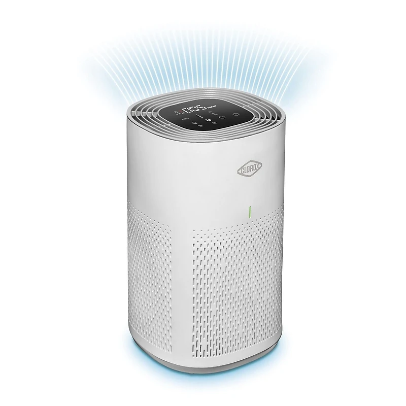 Purificateur d’air Clorox avec filtre True HEPA pour une pièce moyenne 11030
